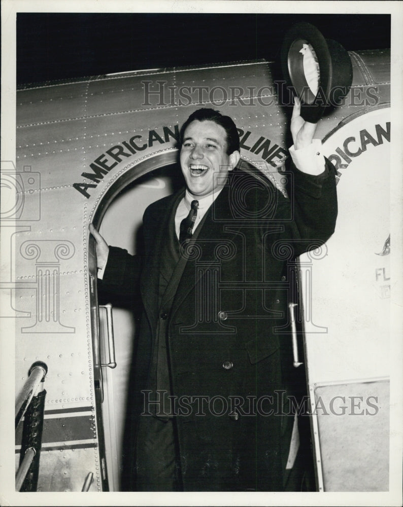 1938 Press Photo Metropolitan Opera Tenor John Carter - Historic Images