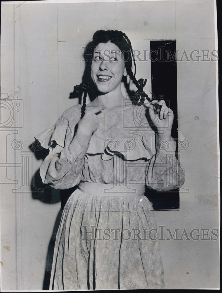 1937 Comedienne Judy Canova of NBC TV - Historic Images