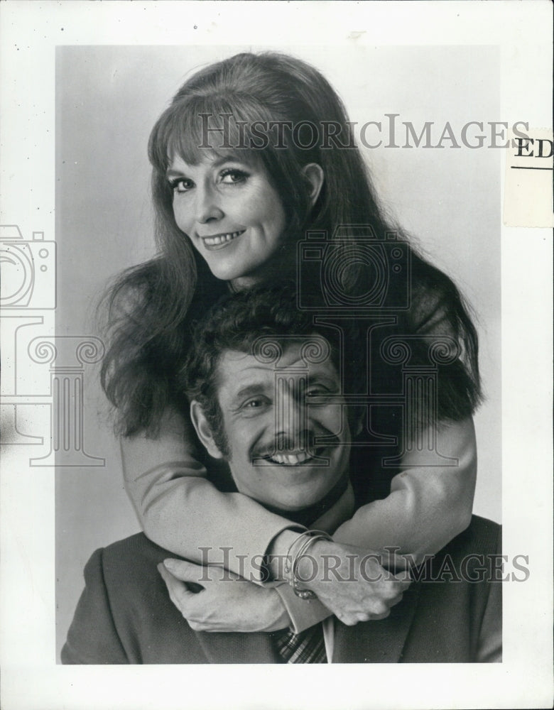 Press Photo Jerry Stiller Actor Anne Meara Actress Last Red Hot Lovers Comedy - Historic Images