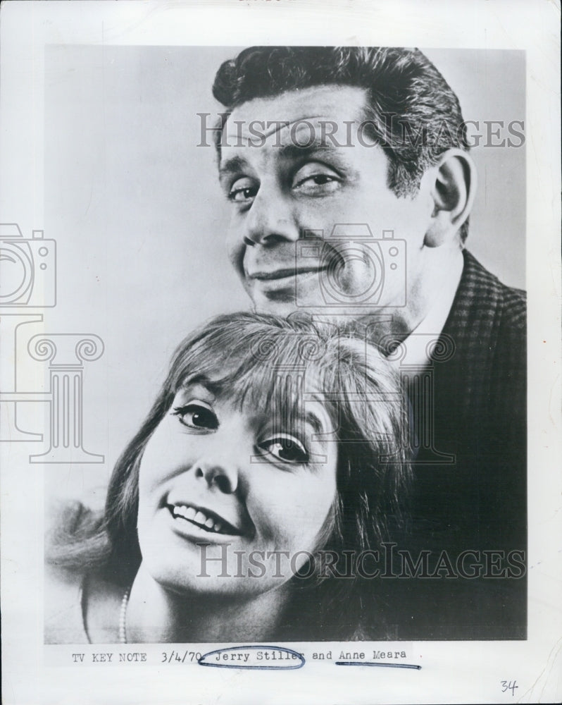 1970 Tv Key Note Jerry Stiller Anne Meara - Historic Images