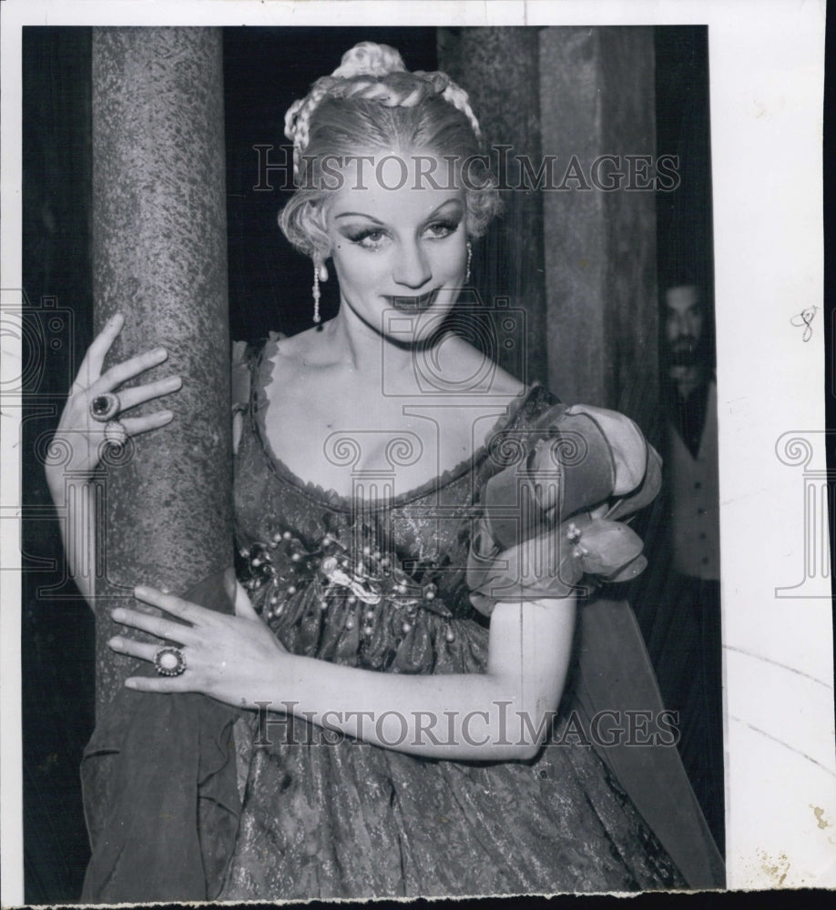 1961 Mary Ure Actress Changelings London Theater Desdemona Role - Historic Images