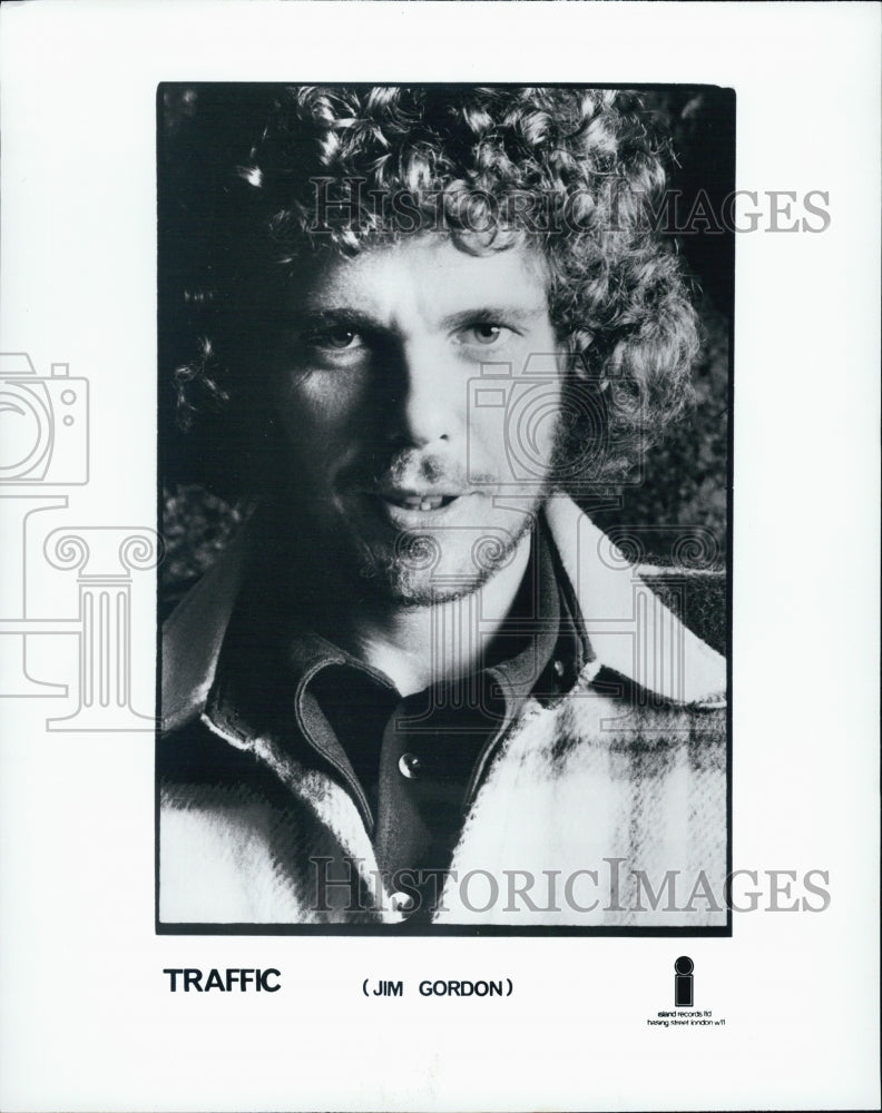 1971 Jim Gordon  American Musician Songwriter Traffic Rock Band - Historic Images