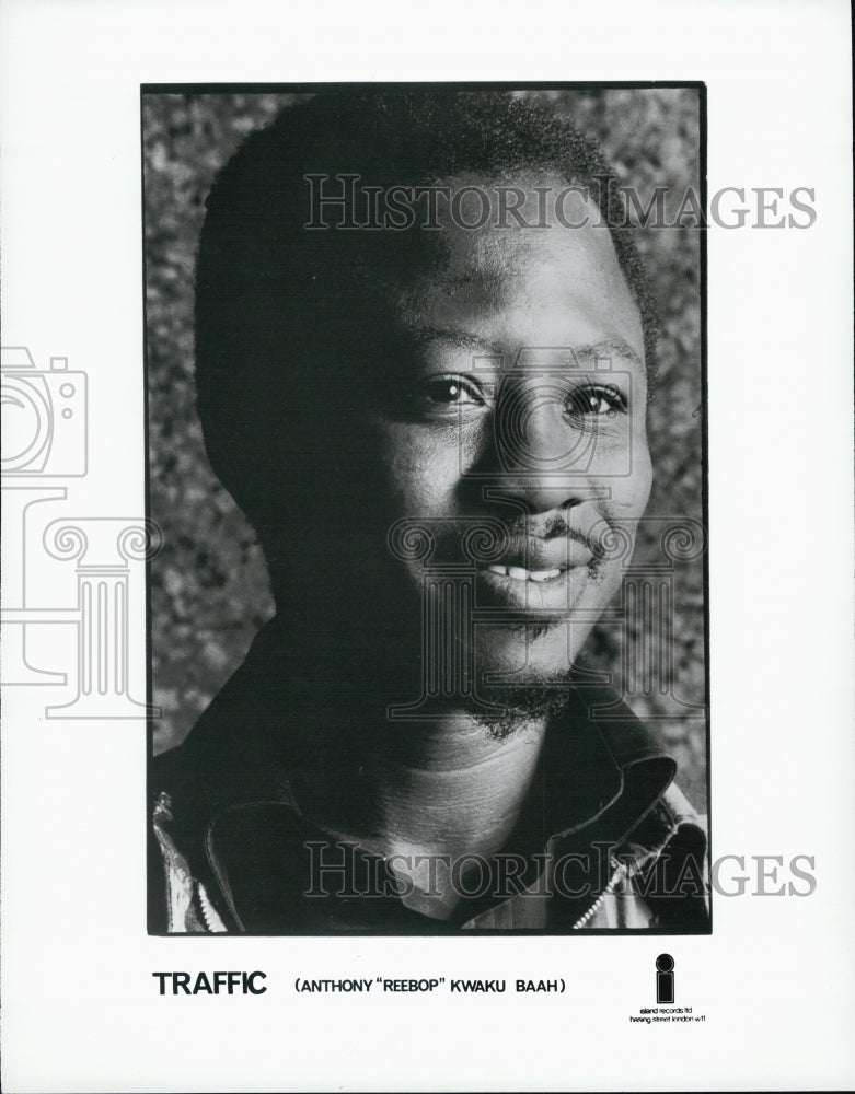 Press Photo Anthony Baah of &quot;Traffic&quot; - Historic Images