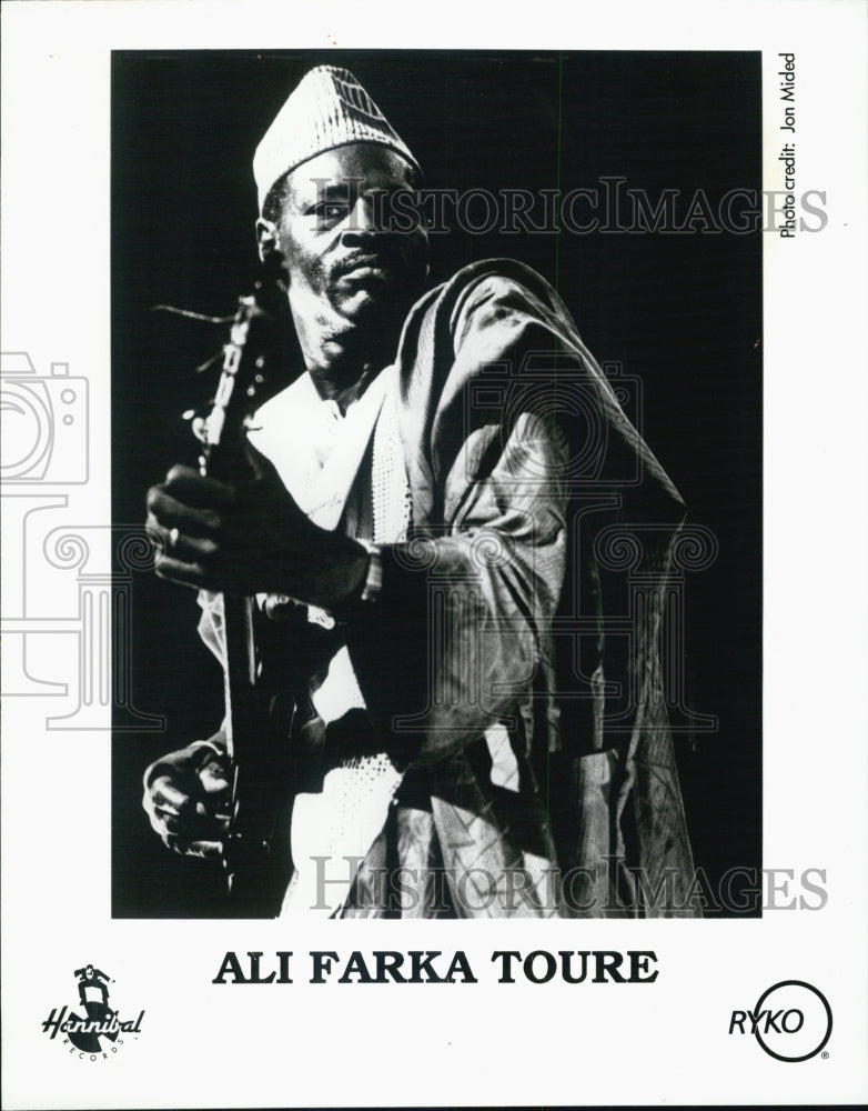 1993 Press Photo Ali Farka Toure, Malian Singer, Guitarist, African Musician - Historic Images