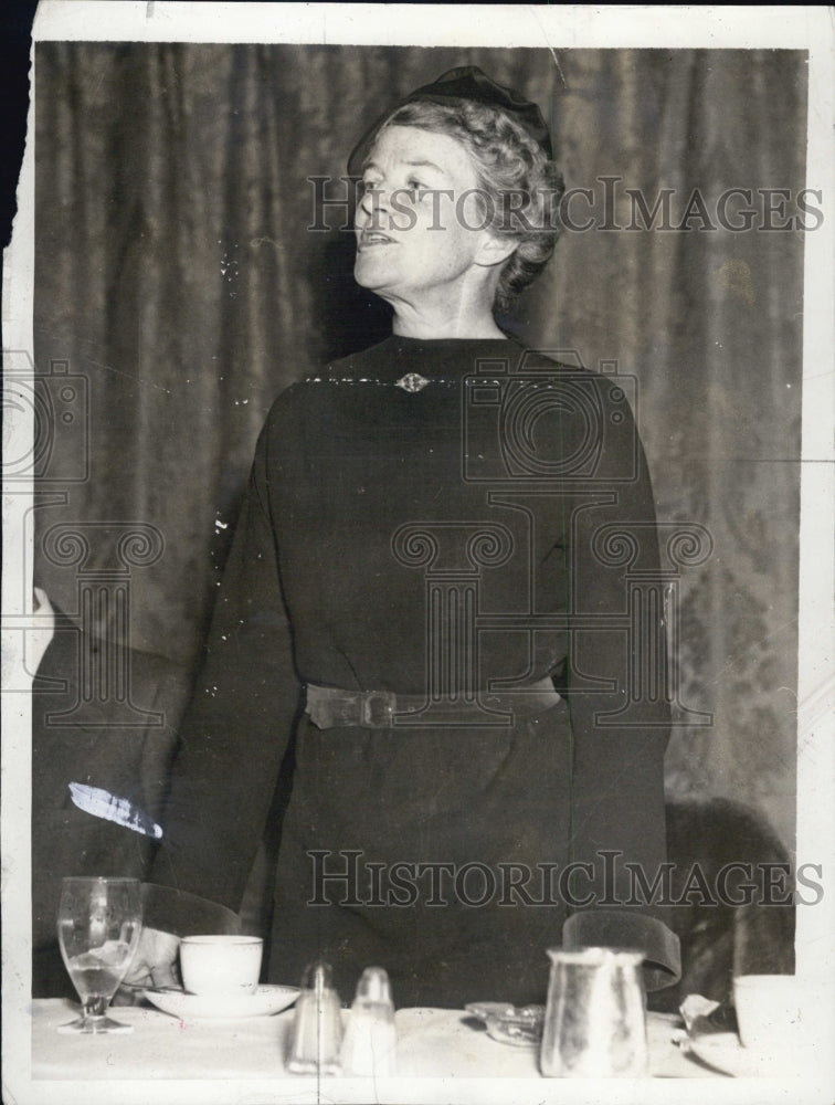1936 Mrs. Thomas Hepburn,mother of Katherine Hepburn. - Historic Images