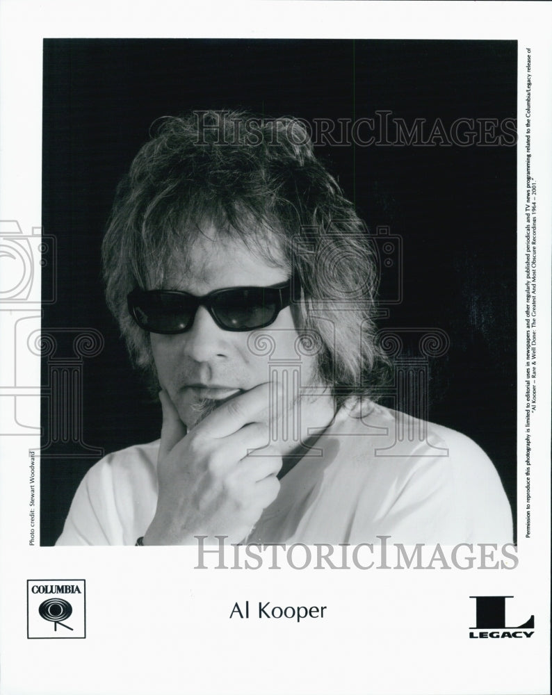 2001 Press Photo Al Kooper, American Songwriter, Record Producer, Musician - Historic Images