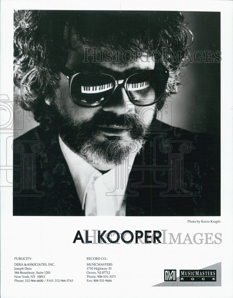 1995 Press Photo Al Kooper, Singer - Historic Images