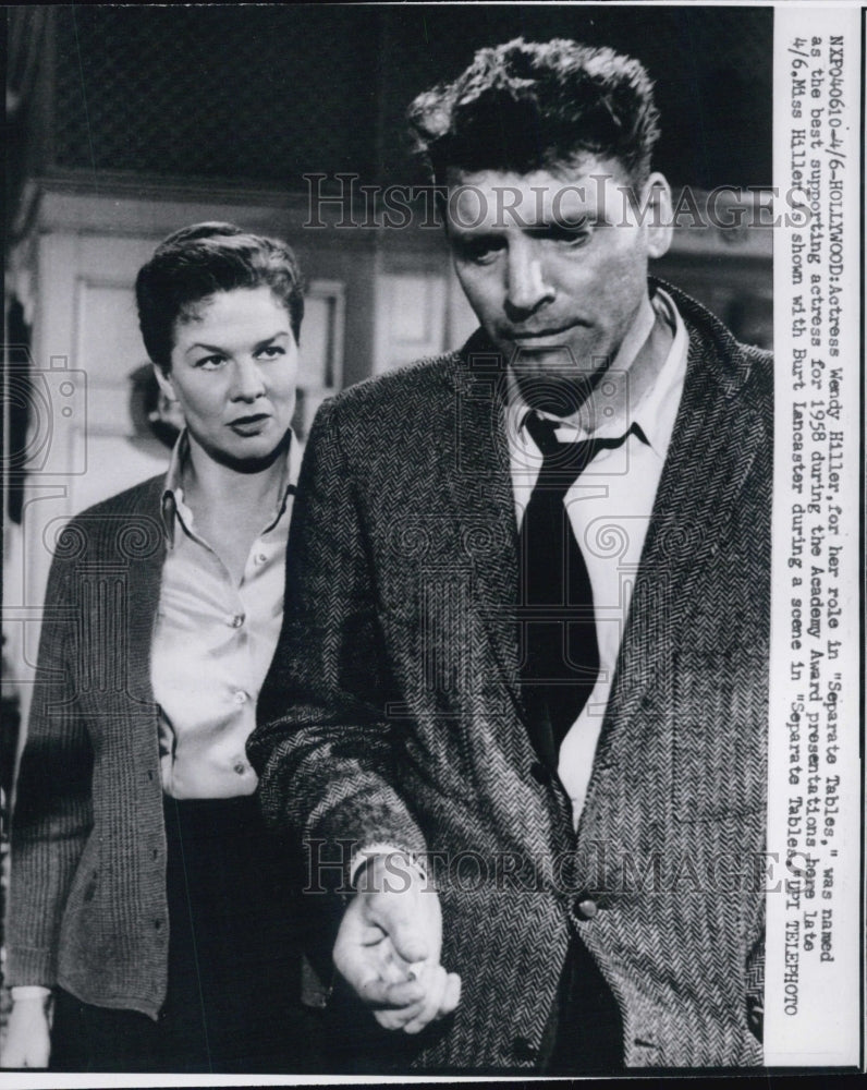 1959 Wendy Hiller in "Separate Tables" - Historic Images