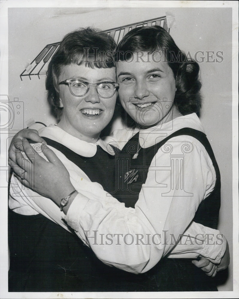 1958 Gail Brent CYO Oratorical Champion Francis Clay Boston - Historic Images