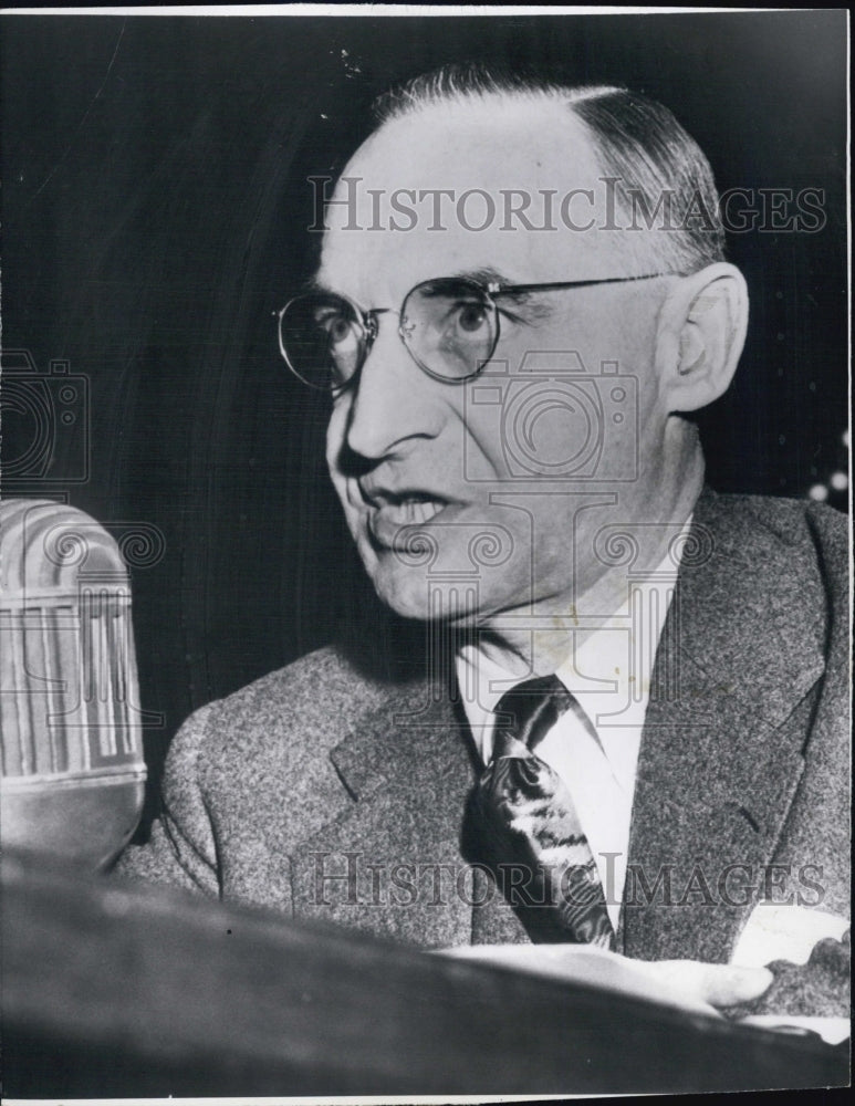 1951 General Lucius D. Clay Former Commander Germany Public Hearing - Historic Images