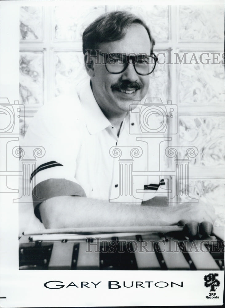 Press Photo Gary Burton Jazz Vibraphonist - Historic Images