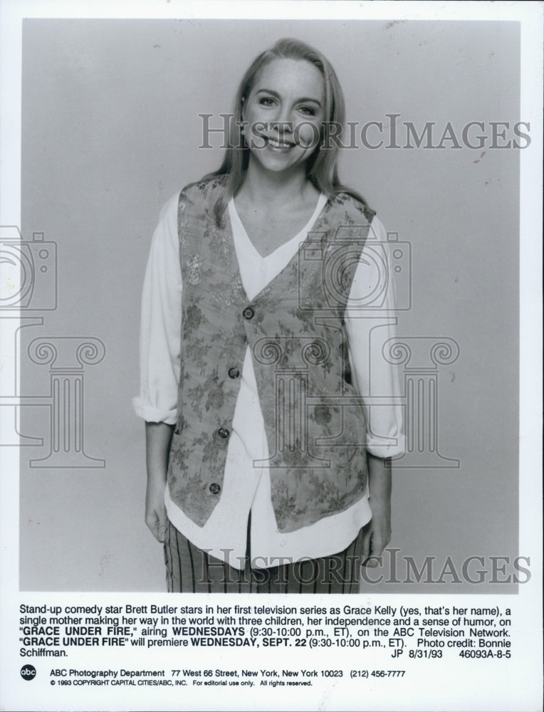 1993 Press Photo Grace Kelly Actress Grace Under Fire - Historic Images