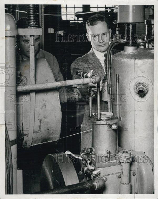 1950 Dr John Burwell Professor of Mechanical Engineering Historic Images
