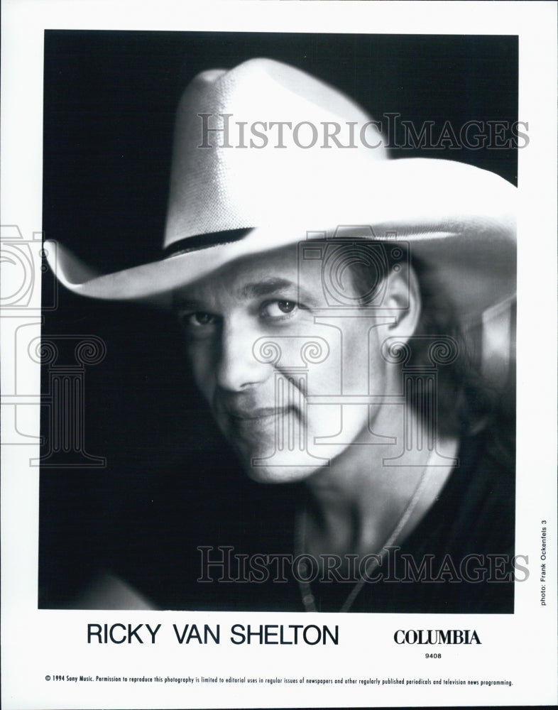 1994 Press Photo Country Music star Ricky Van Shelton - Historic Images