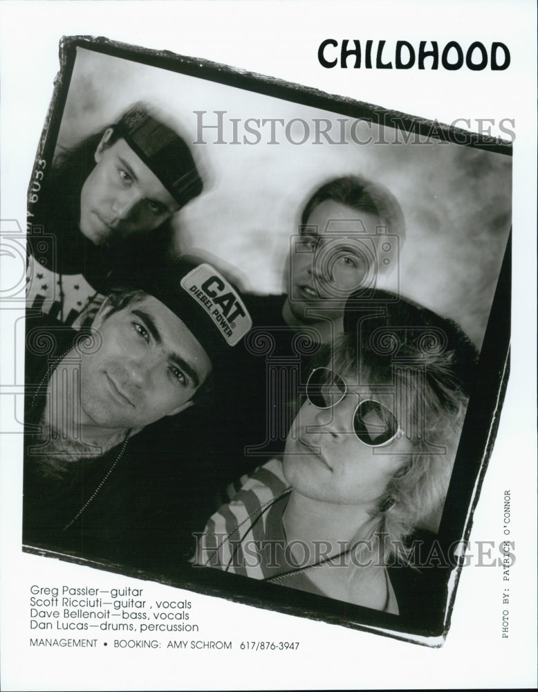 Press Photo Greg Passler, Scott Ricciuti, Dave Bellenoit, Dan Lucas, Musicians - Historic Images