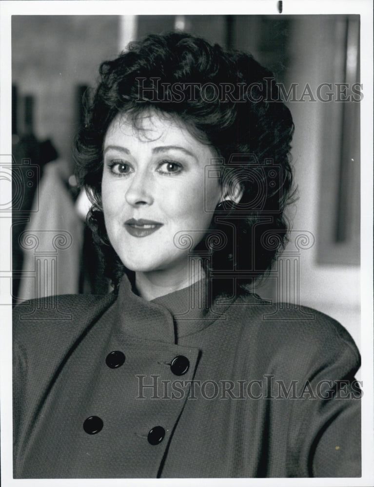 1990 Press Photo Jane Carr/Actress - Historic Images