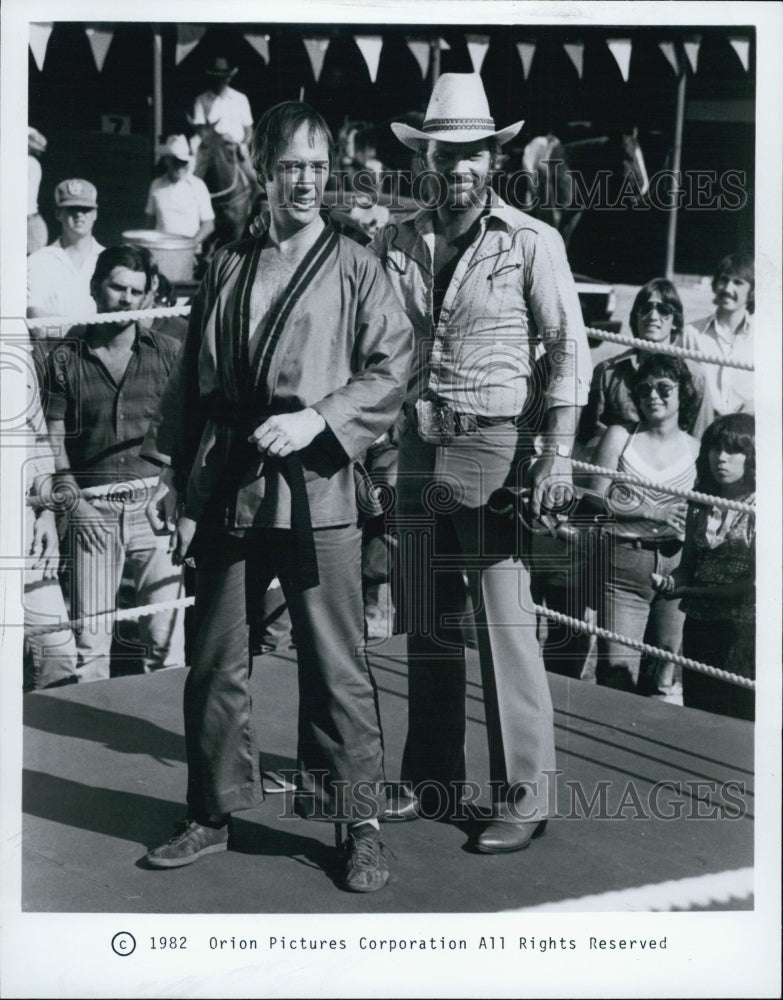 1982 Press Photo David Carradine in "Lone Wolf McQuade" - Historic Images
