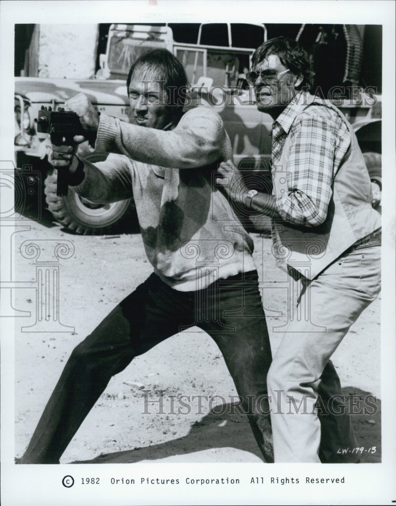1982 Press Photo American Actor, Martial Artist David Carradine - Historic Images