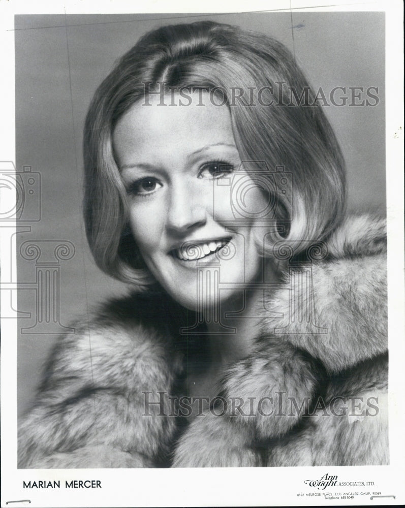 1974 Marian Mercer,  "The Seagull" Actress - Historic Images