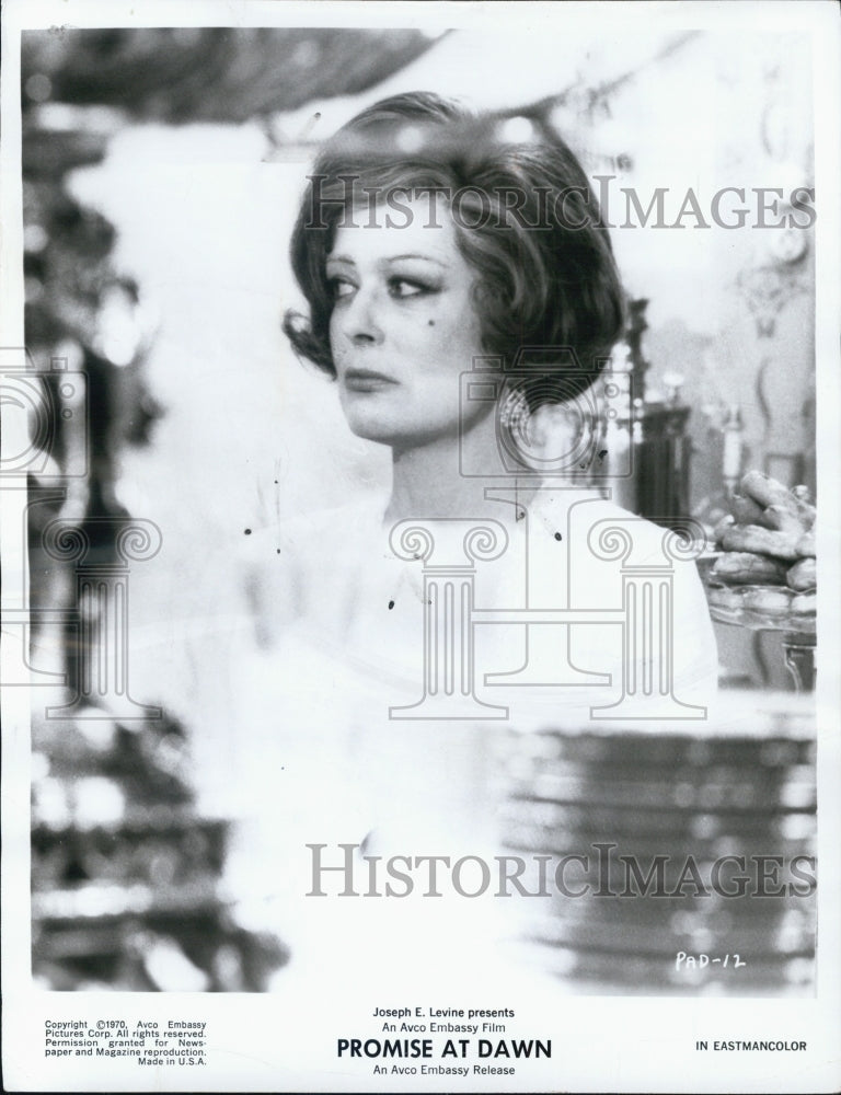 1971 Melina Mercouri,"Promise at Dawn"-Historic Images