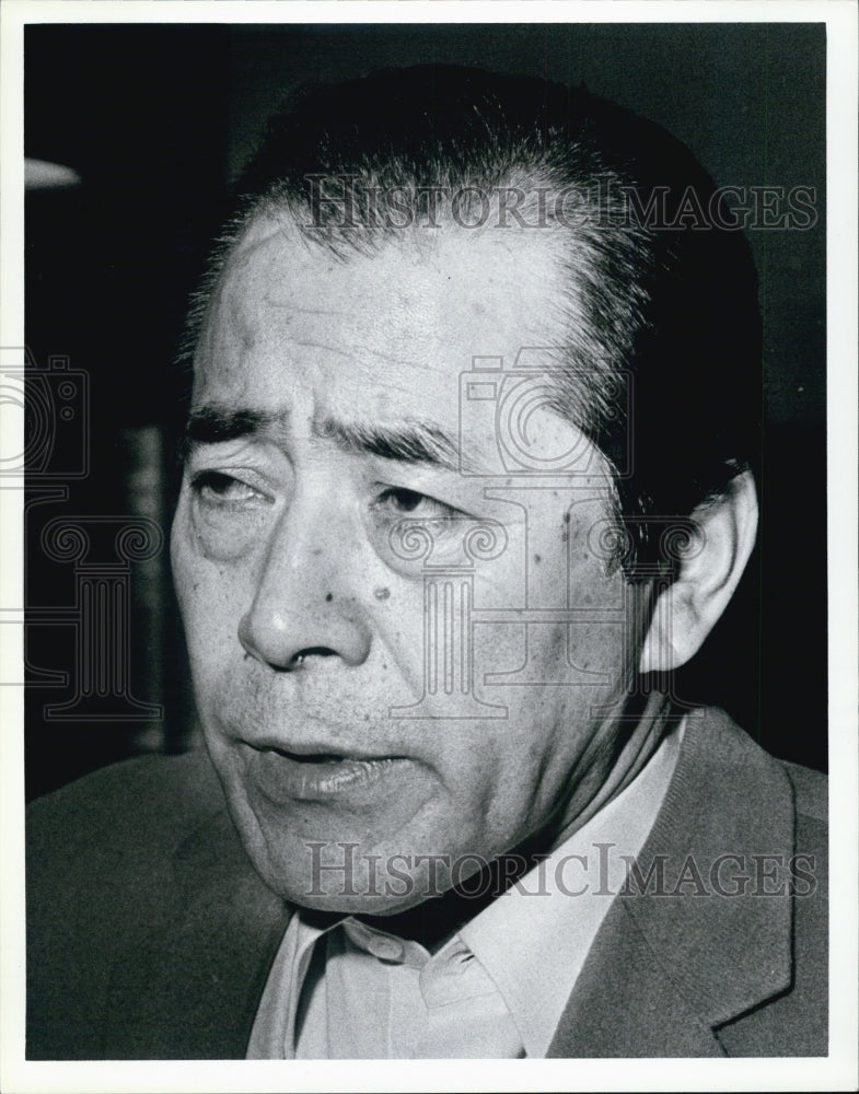 Press Photo Toshiro Mifune Actor - Historic Images