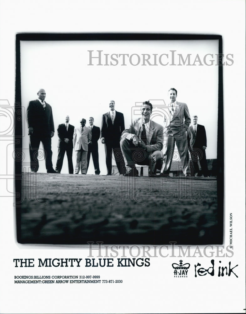 Press Photo The Mighty Blue Kings - Historic Images