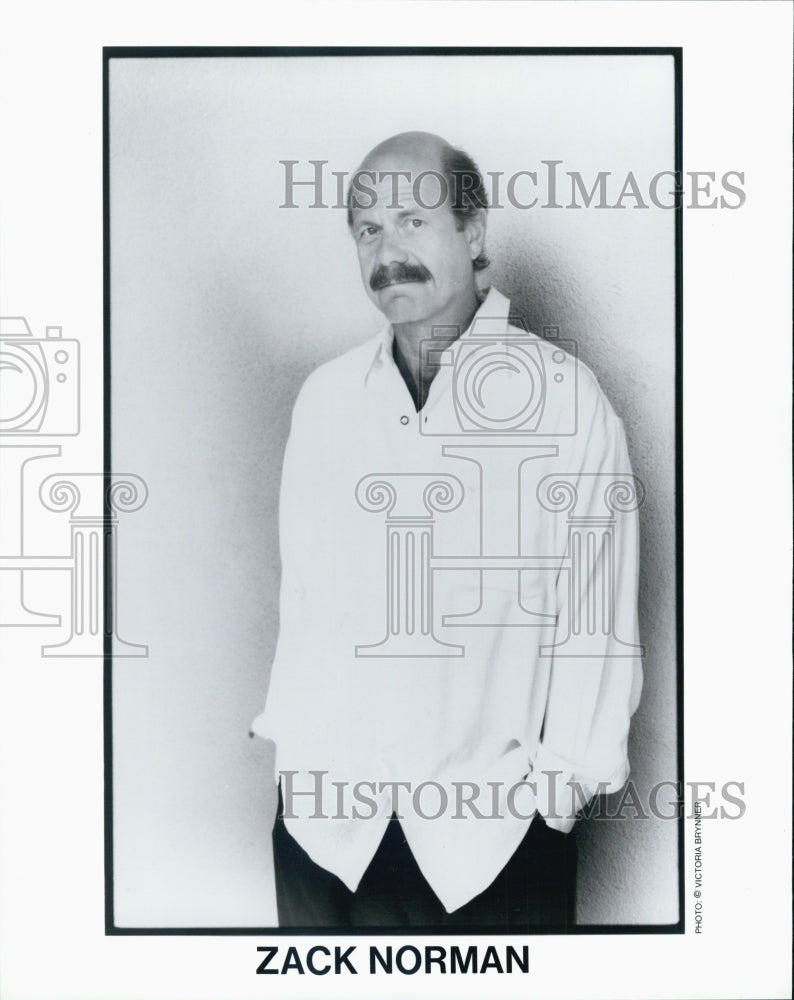 Press Photo Actor Zack Norman - Historic Images