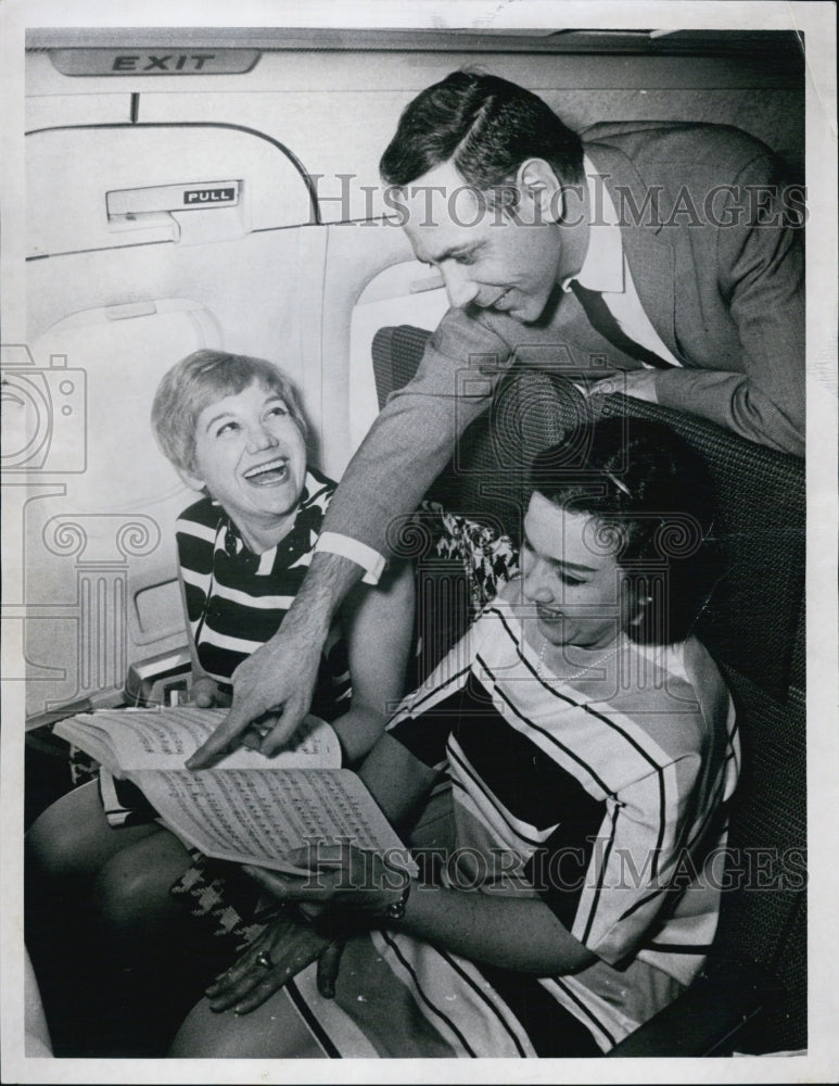 1968 Press Photo Tony Asaro,Dorothy Shawn,Lorraine Calzagno Met.Opera - Historic Images