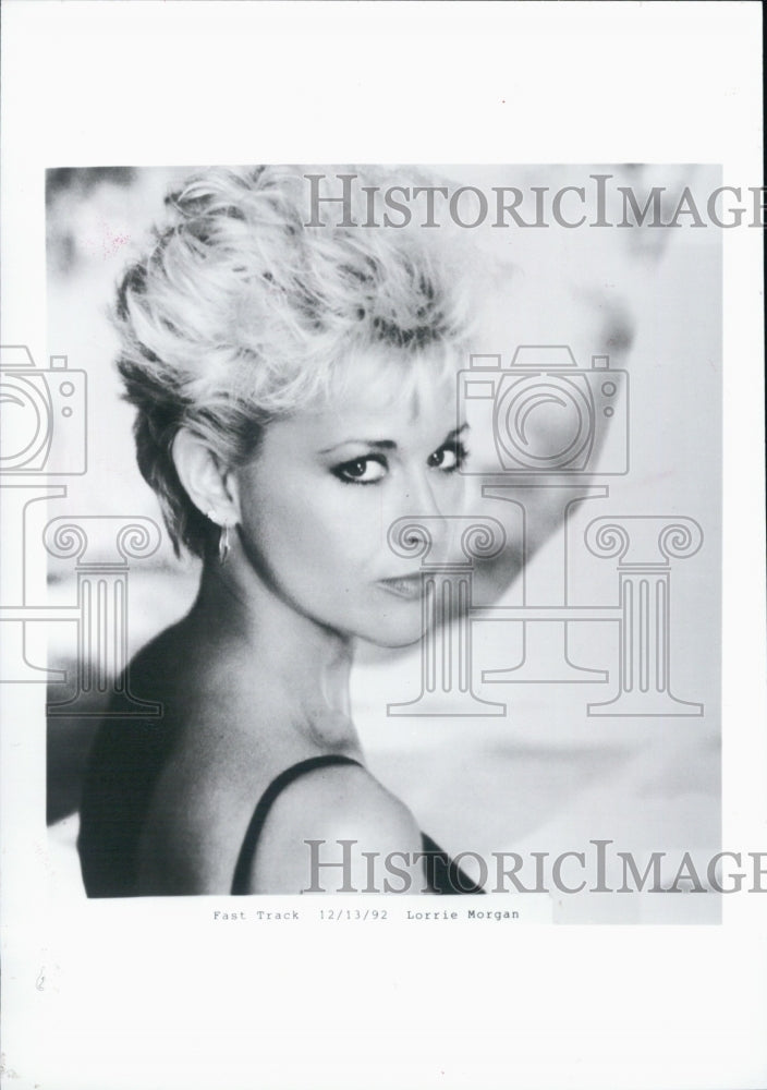 1992 Press Photo Singer Lorrie Morgan - Historic Images