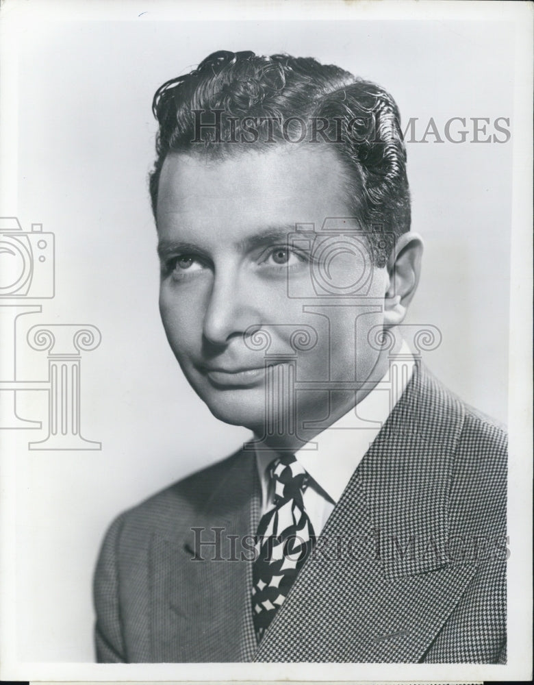 1952 Humorist Henry Morgan & Cartoonist Abner Dean & Bill Holman - Historic Images