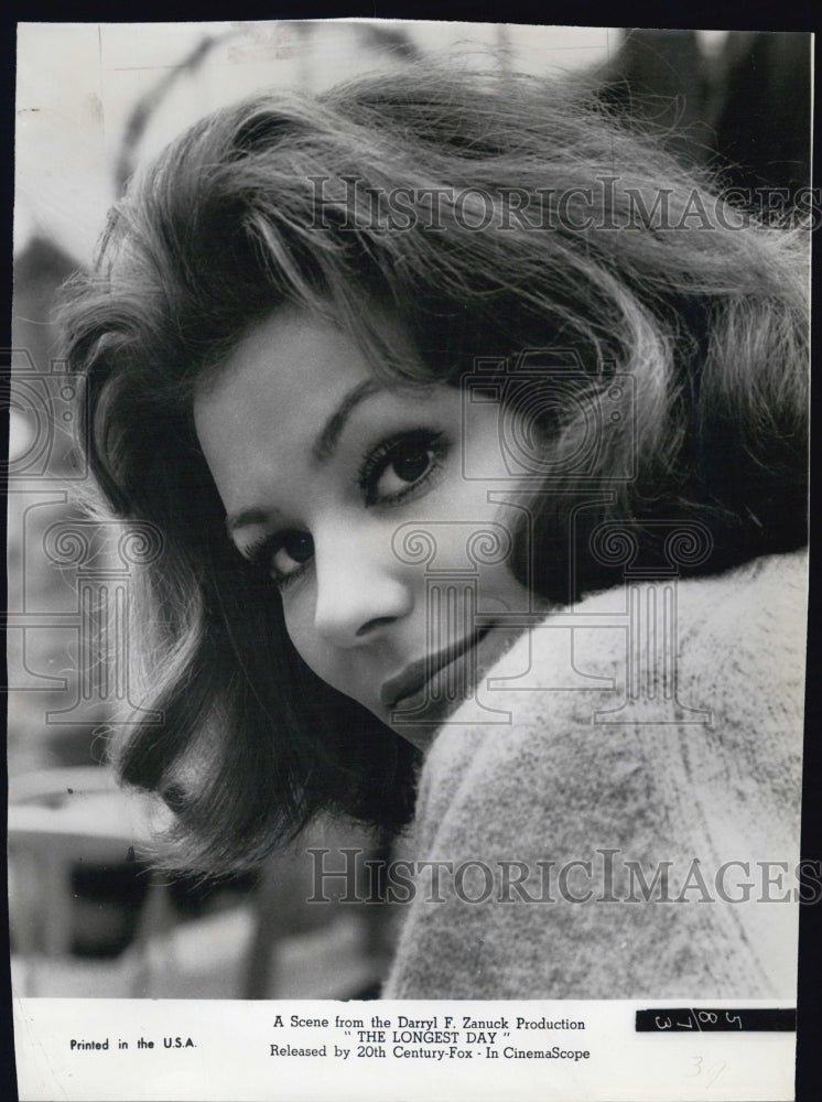 1963 Irina Demick,"The Longest Day" - Historic Images