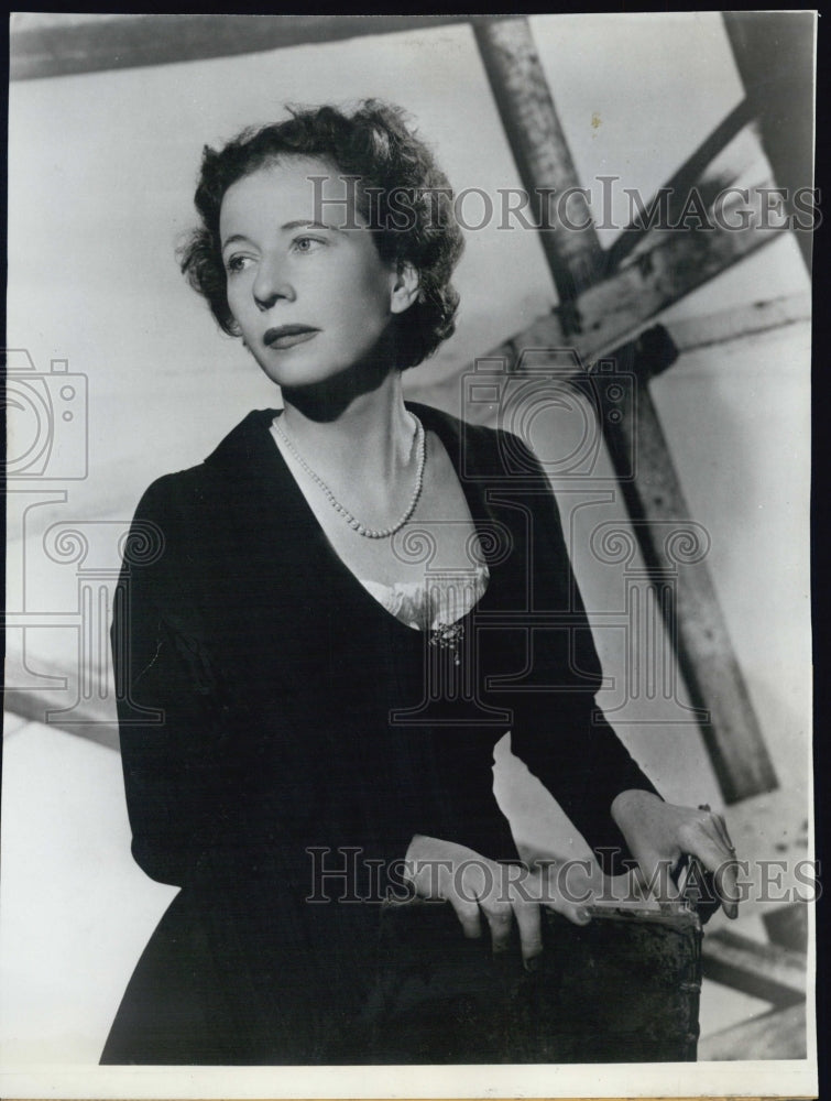 1966 Press Photo Agnes De Mille, World Famous Dancer & Choreographer - Historic Images