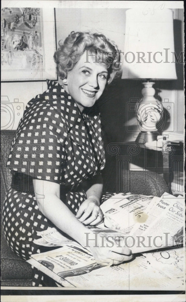 1959 Press Photo Vivienne della Chiesa,Classical Singer - Historic Images