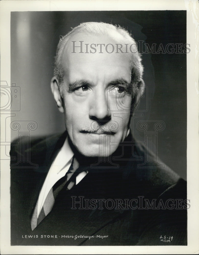 1935 Lewis Stone ,American Actor - Historic Images