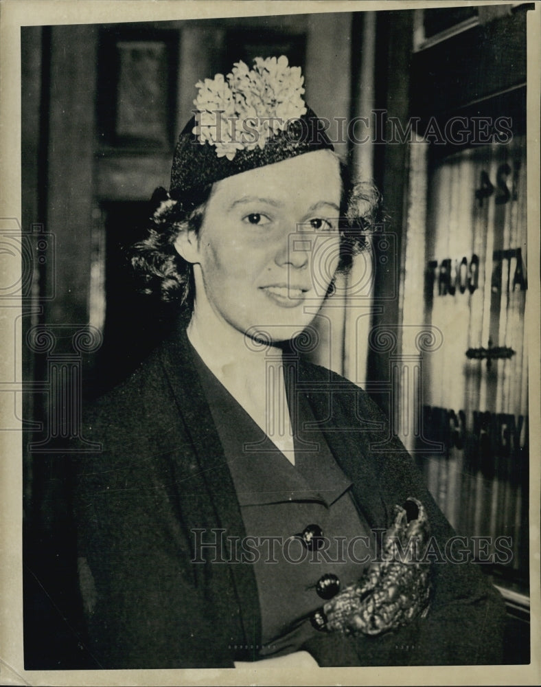 1938 Press Photo Princess Pavala Demidoff Divorce - Historic Images