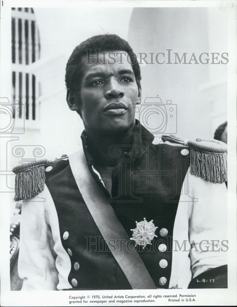 1970 Evaristo Marquez in "Burn" - Historic Images