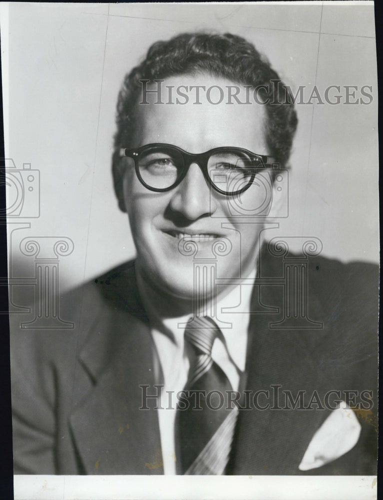 1949 Press Photo Kenny Delmar stars in Texas, Li&#39;l Darlin&#39; - Historic Images