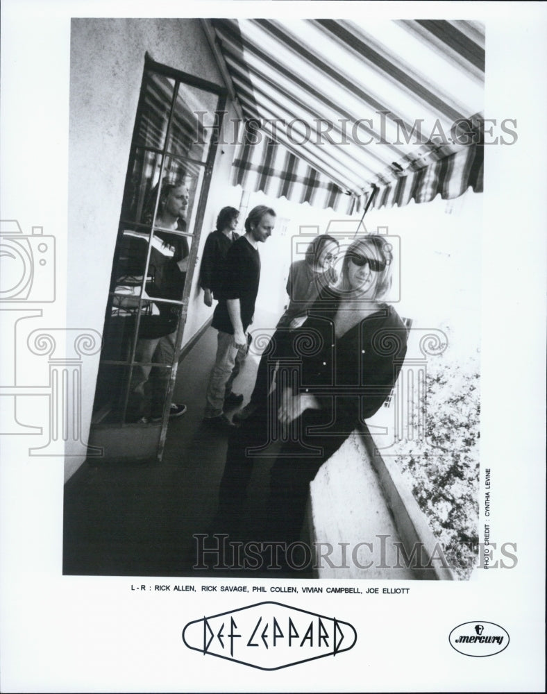 Press Photo Def Leppard - Historic Images