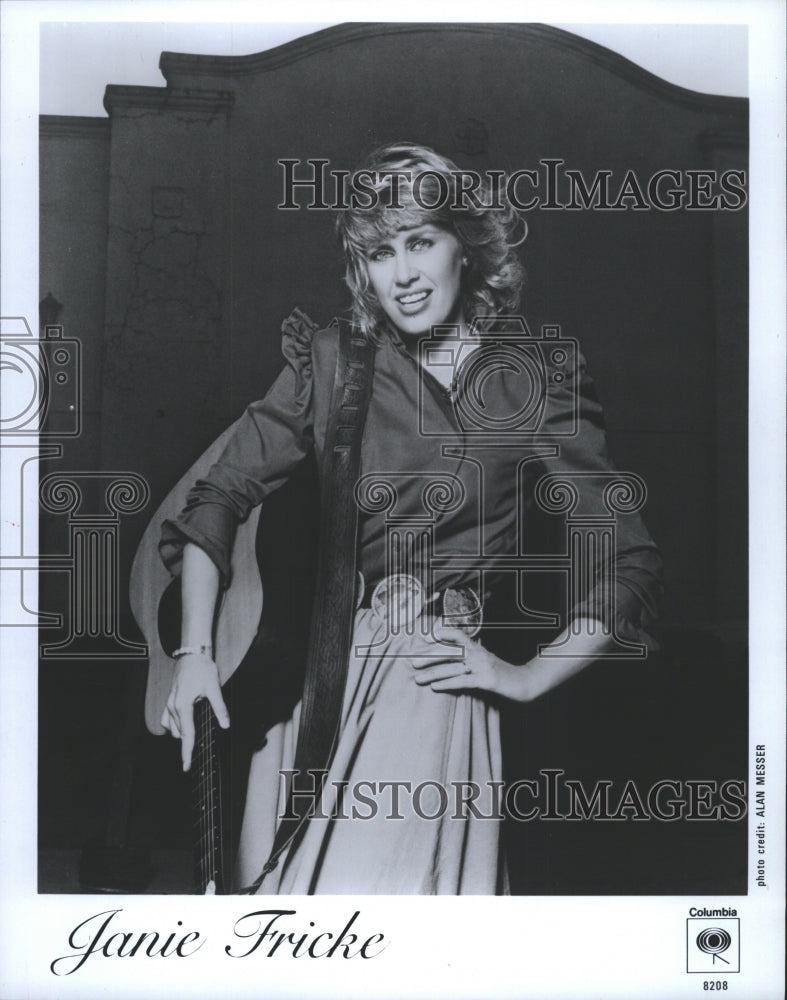 1983 Press Photo Janie FrickeAmerican country music singer - RSH00039 - Historic Images