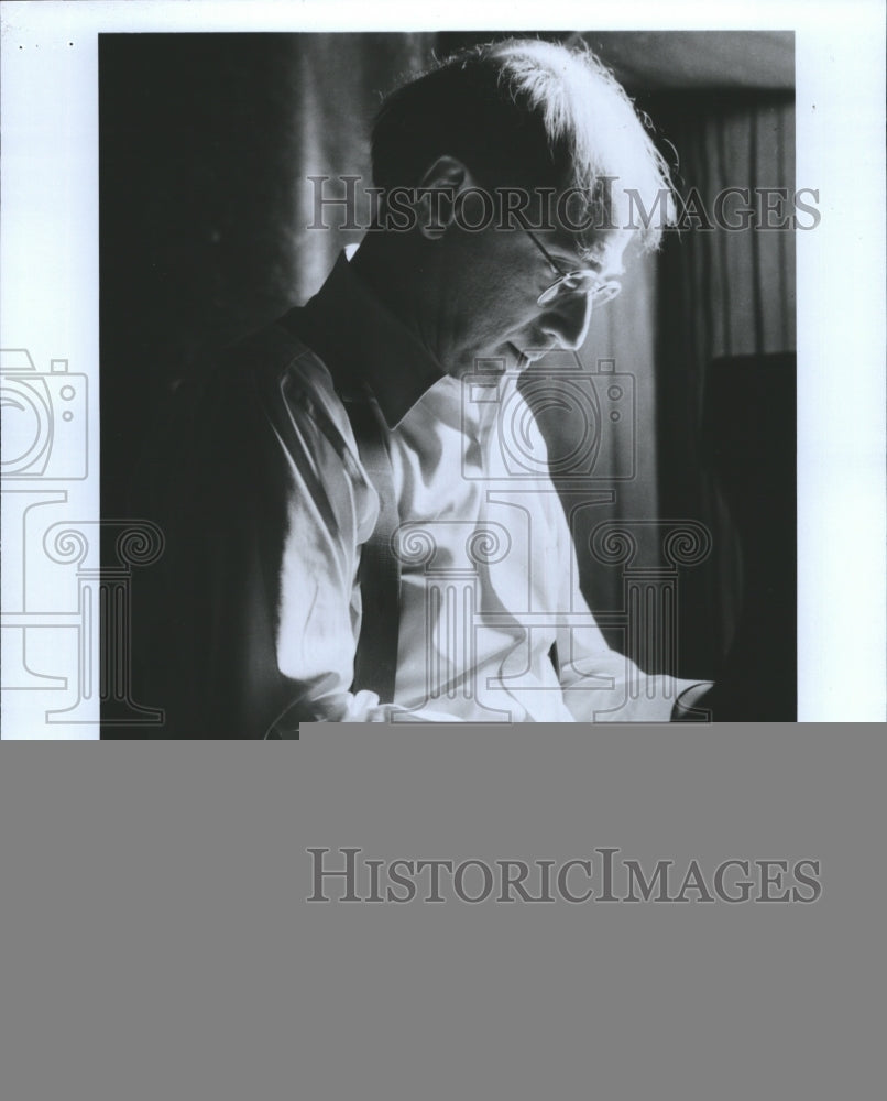 1999 Press Photo DAVID FRISHBERG American jazz pianist, vocalist and composer - Historic Images