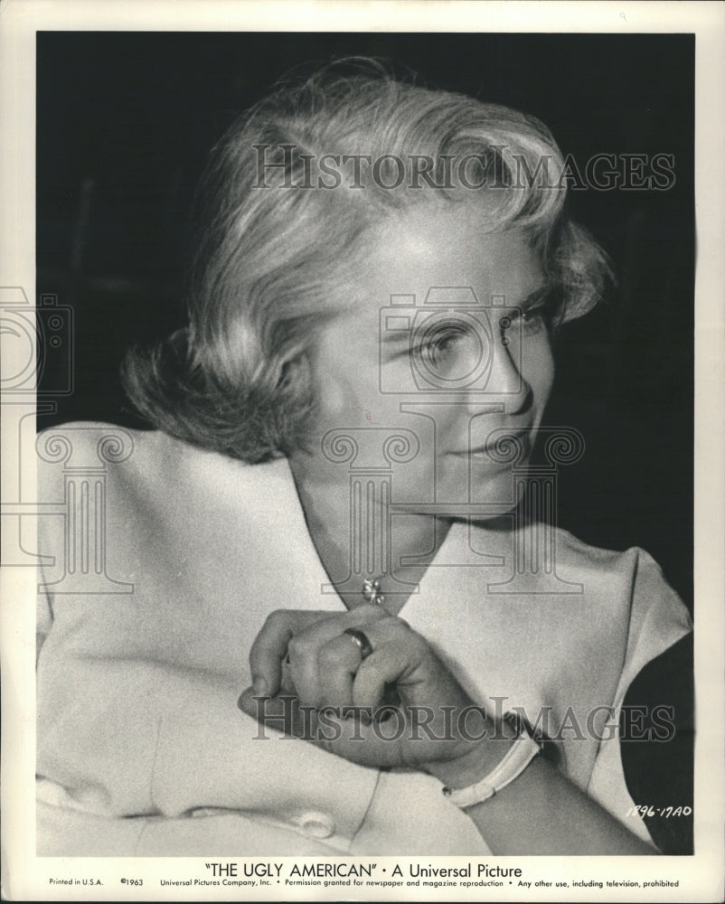 1964 Jocelyn Brando Seen as Emma Atkins in &quot;The Ugly American&quot;-Historic Images