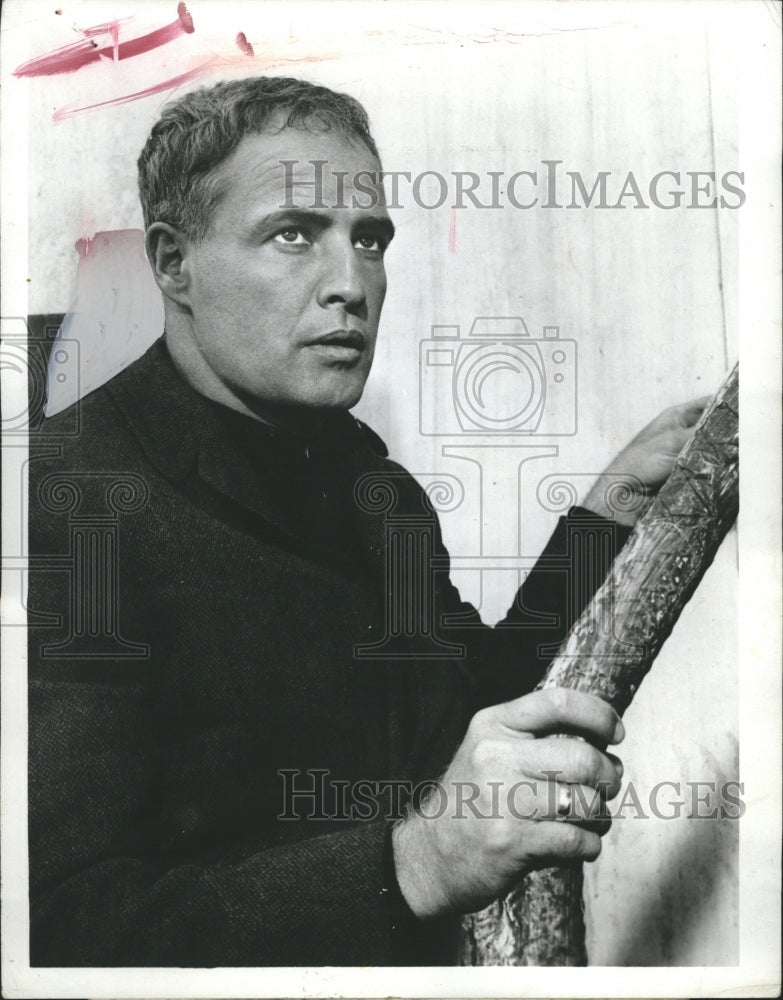 1972 Press Photo Marlon Brando in &quot;The ABC Night Movie&quot; &quot;Moritouri&quot; - RSH00281 - Historic Images