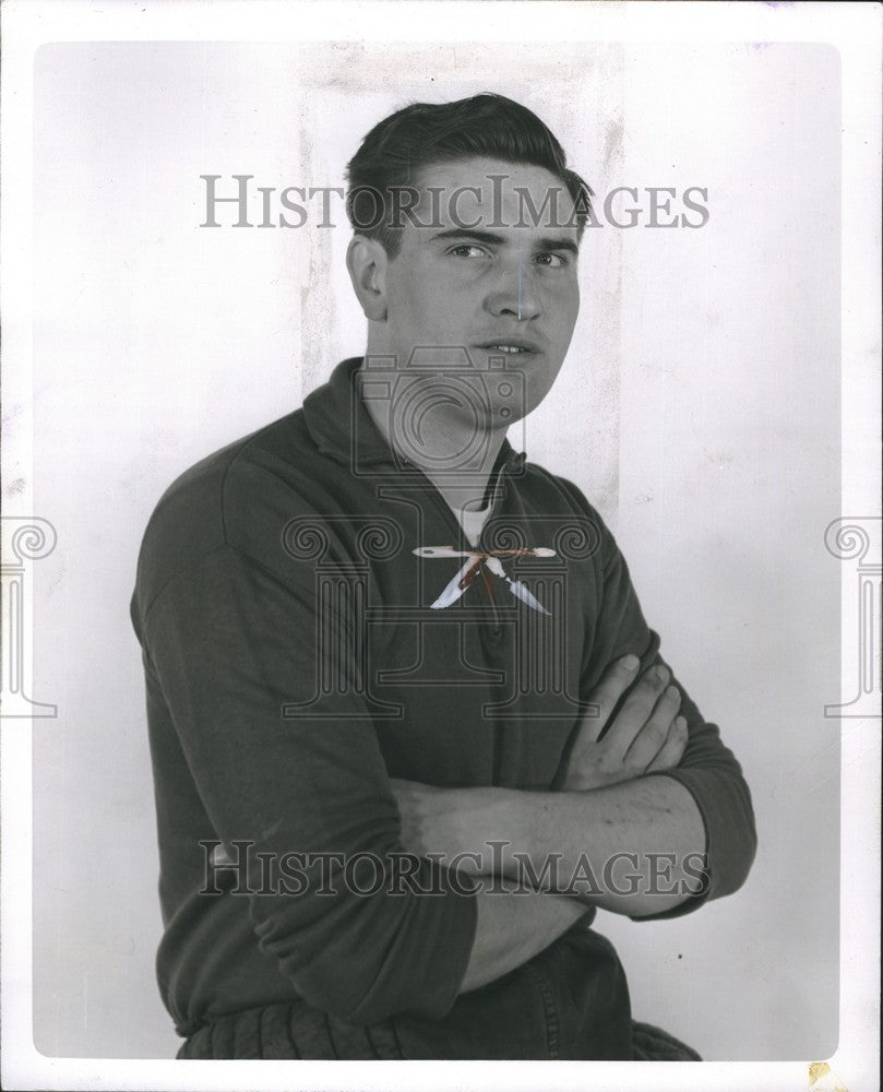 1959 Press Photo Hans Schrrik Sokker - Historic Images