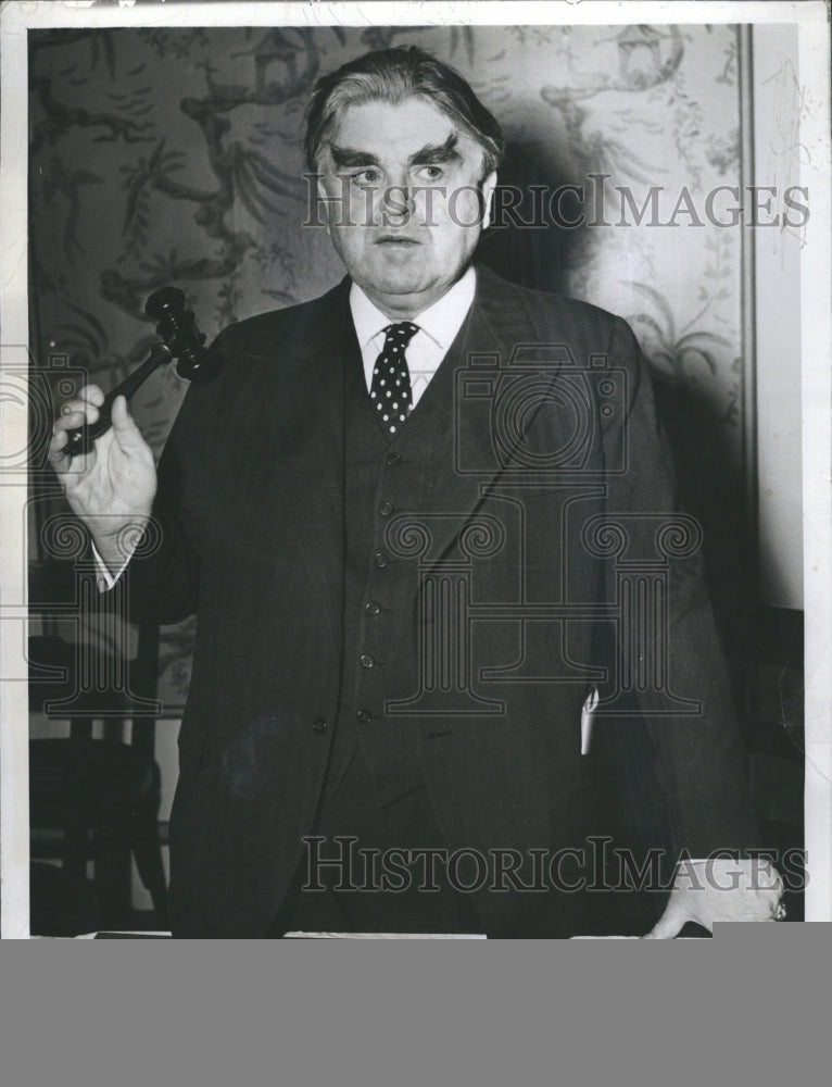 1940 Press Photo "Gentleman John L. Lewis, President of the CIO - Historic Images