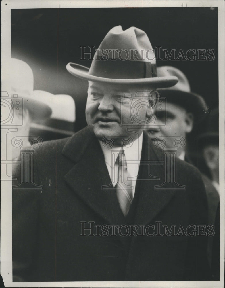 1929 Press Photo Herbert Hoover 31 President of United States - Historic Images