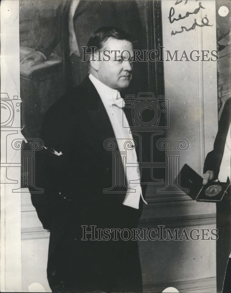 1930 Press Photo Herbert Hoover 31st President of United States - Historic Images