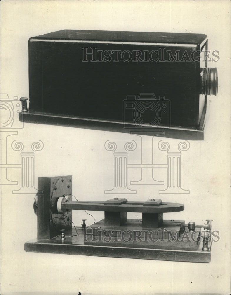 1930 Press Photo Iirset Teleohone - Historic Images