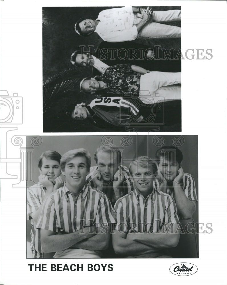 Press Photo The Beach Boys are an American rock band - Historic Images