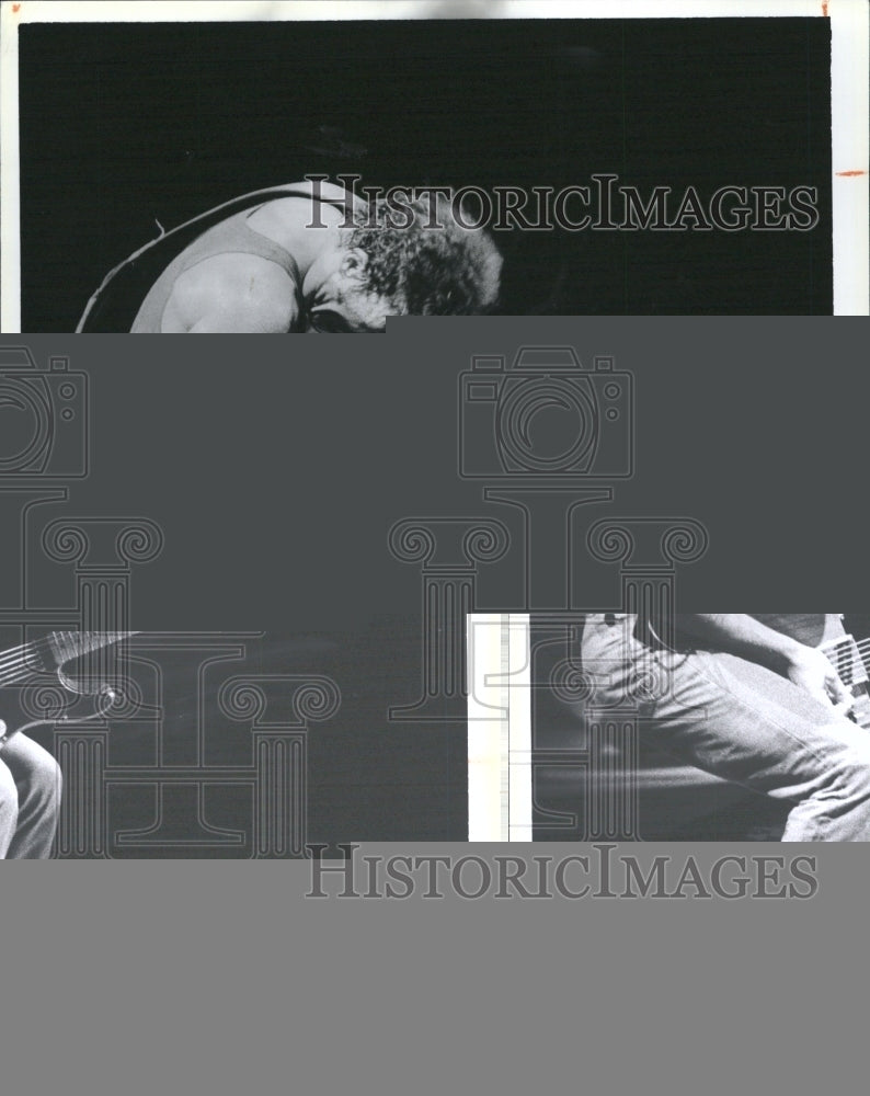 1984 Press Photo Bruce American singer-songwriter-performer - Historic Images