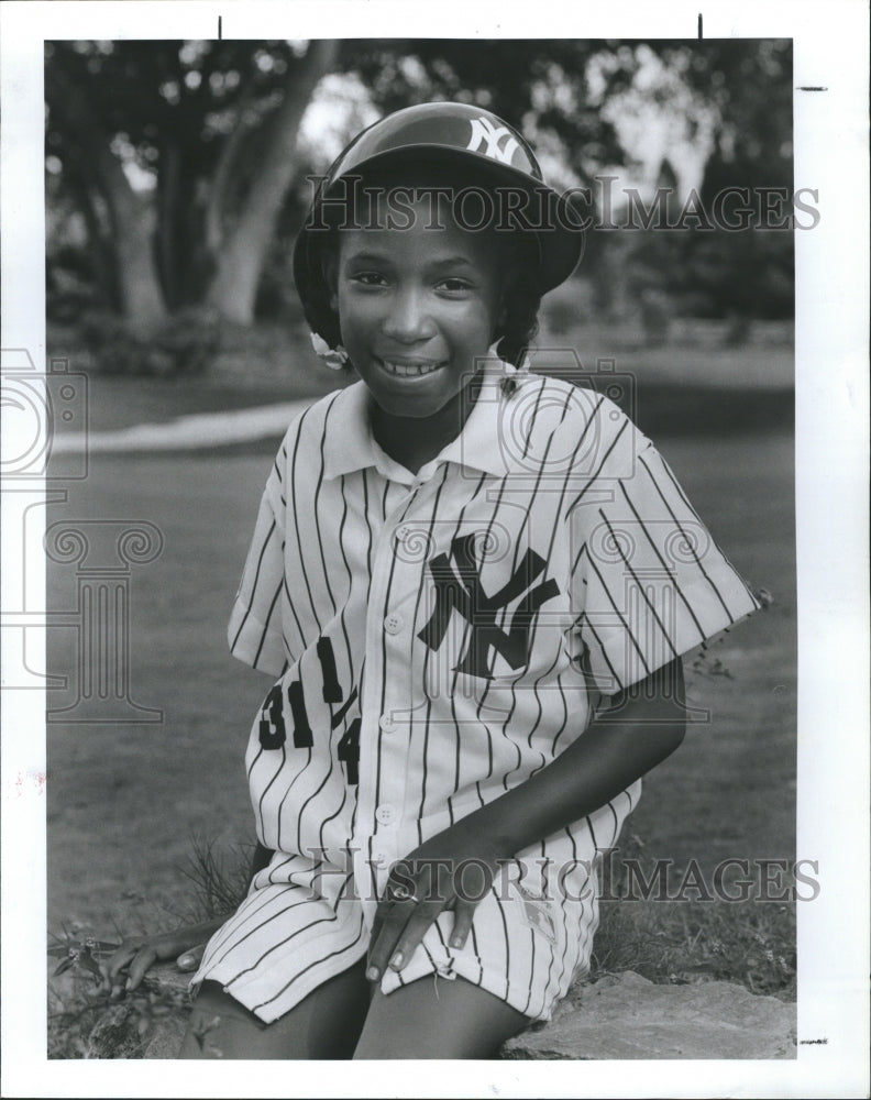 1988 Press Photo Shawtini Jackson a Young Goffer in the Chi Chi Roonguez Youth - Historic Images